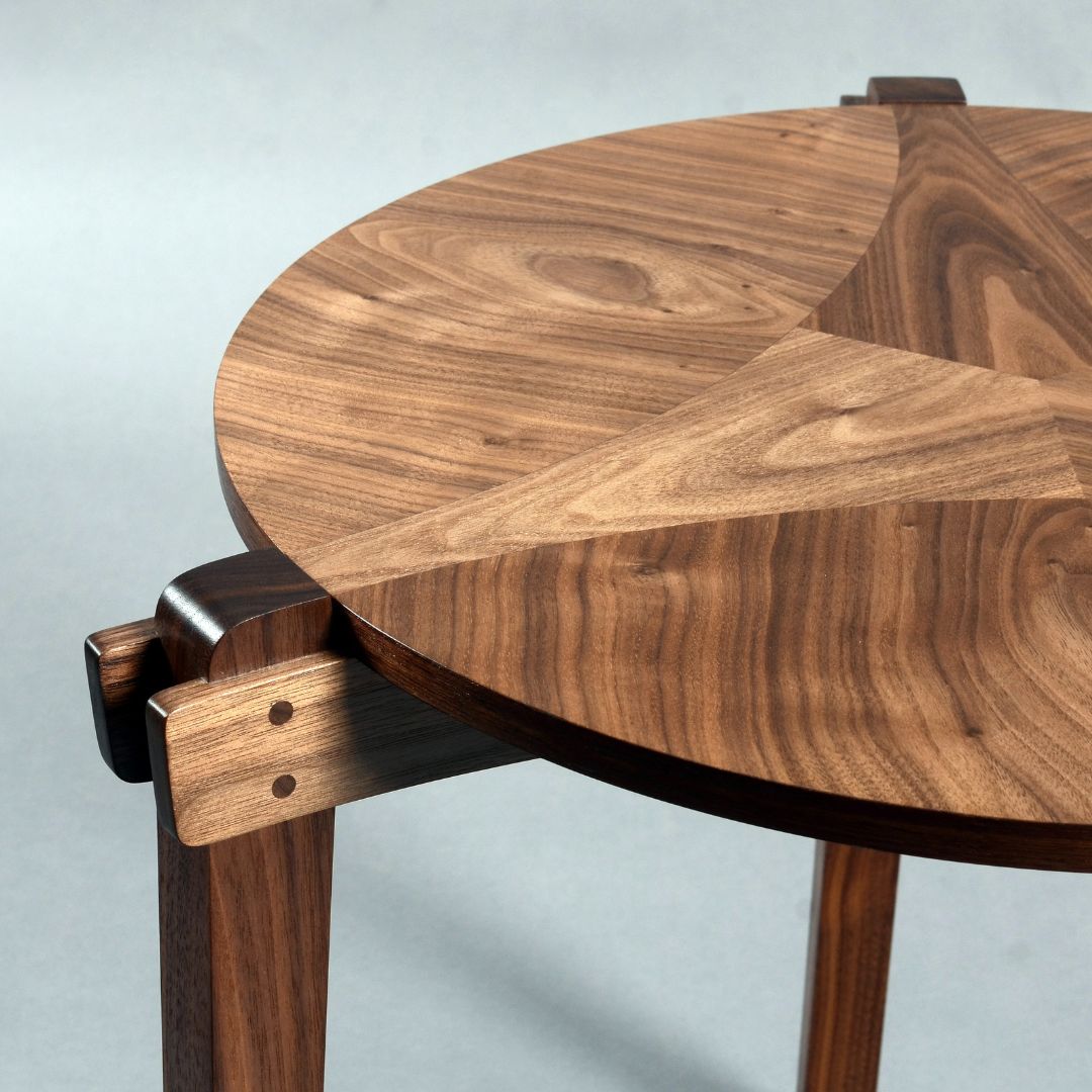 1-week table making with marquetry and lamination